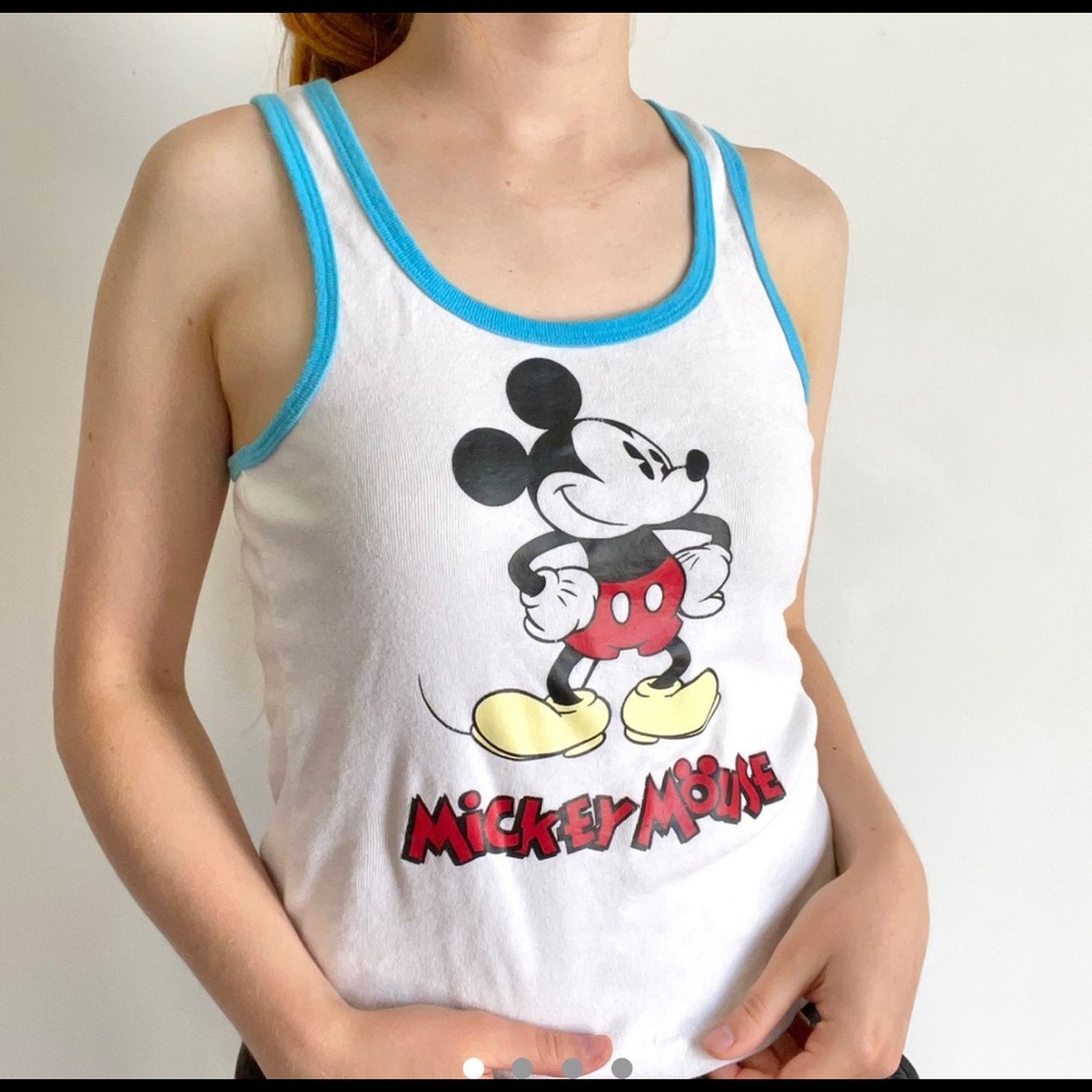 Vintage Disney Mickey Mouse tank